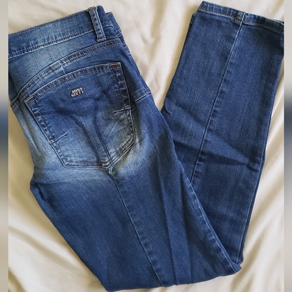 Vintage Miss Sixty Collection from Y2K era skinny jeans Size 32 US - Picture 7 of 7